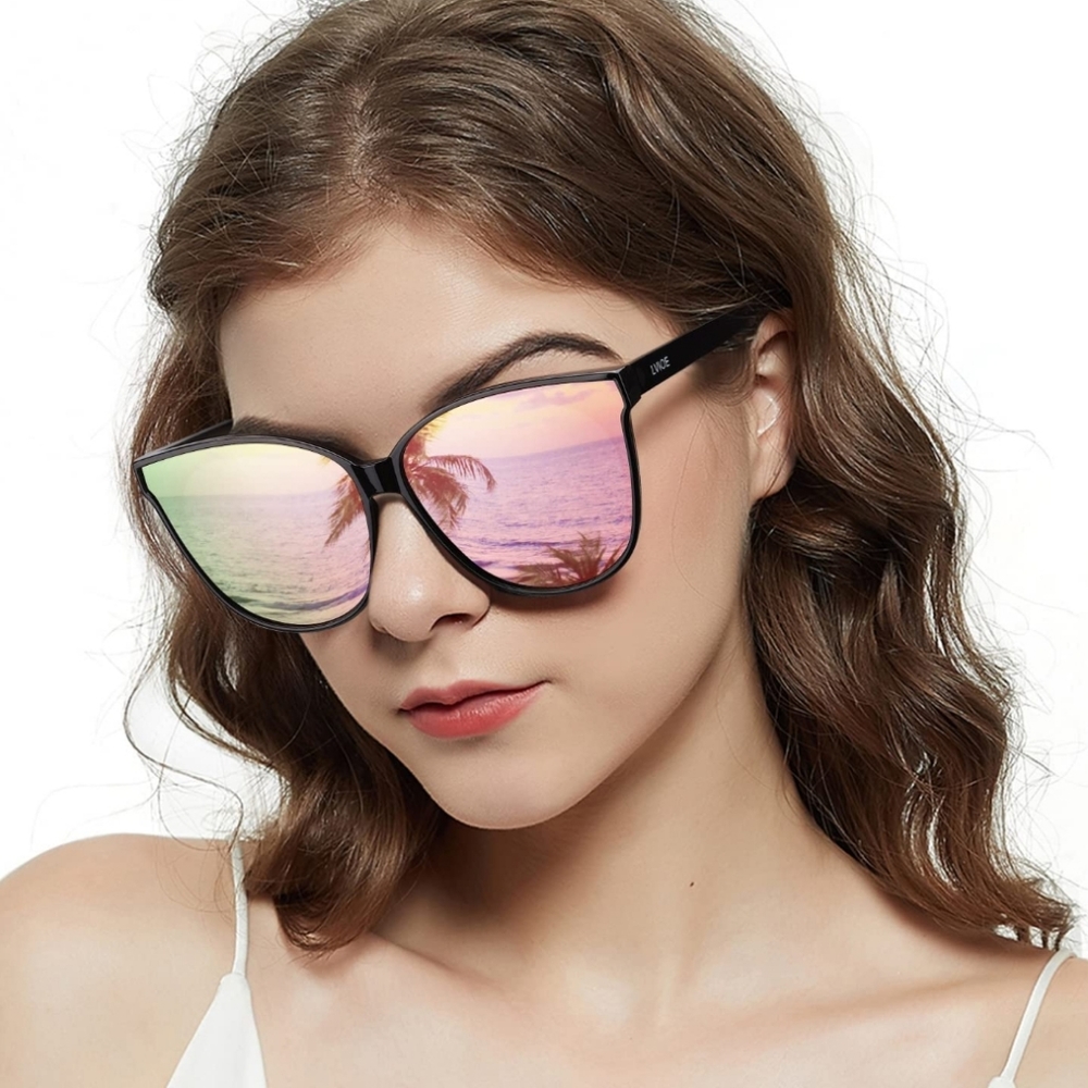 💥50% sale💥NEW Lvioe rose color cat eye sunglasses #1015
